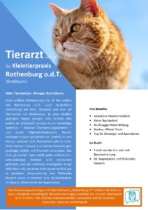 Rothenburg odT Tierarzt Job